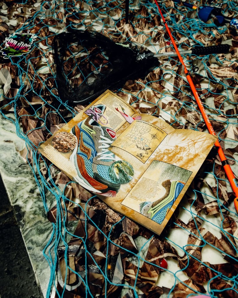 Politics x Saucony ProGrid Omni 9 "Sportsman's Paradise"