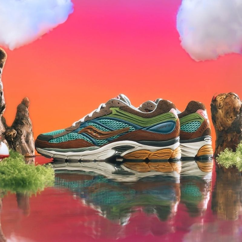 Politics x Saucony ProGrid Omni 9 "Sportsman's Paradise"