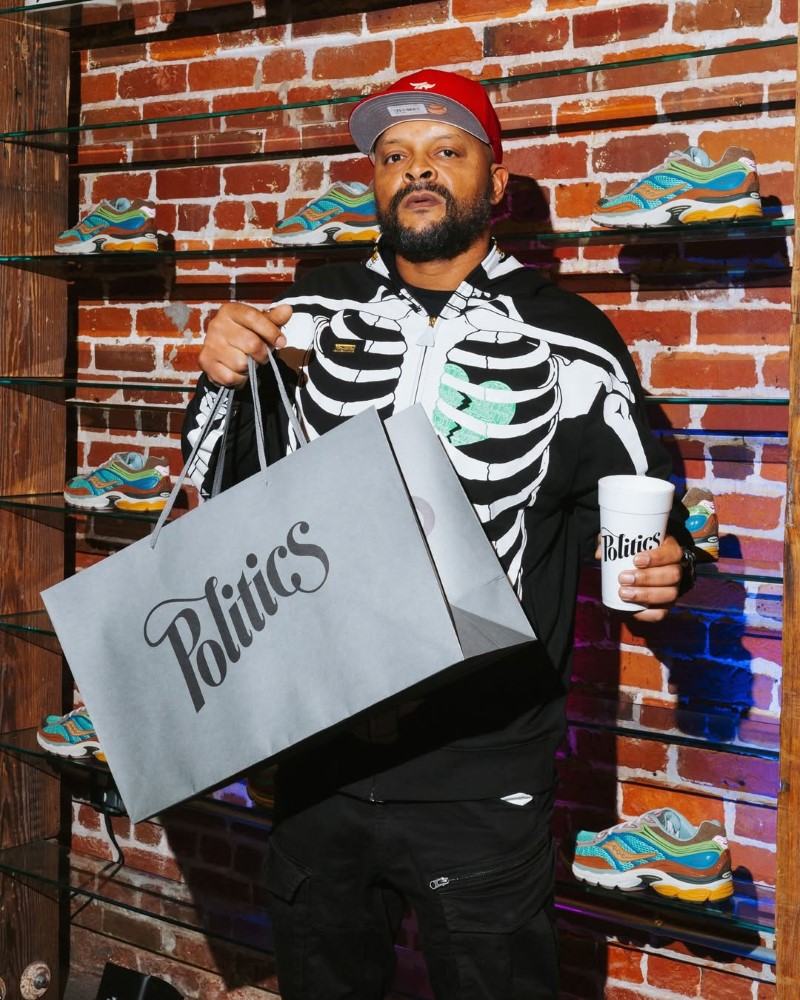 Politics x Saucony ProGrid Omni 9 "Sportsman's Paradise"