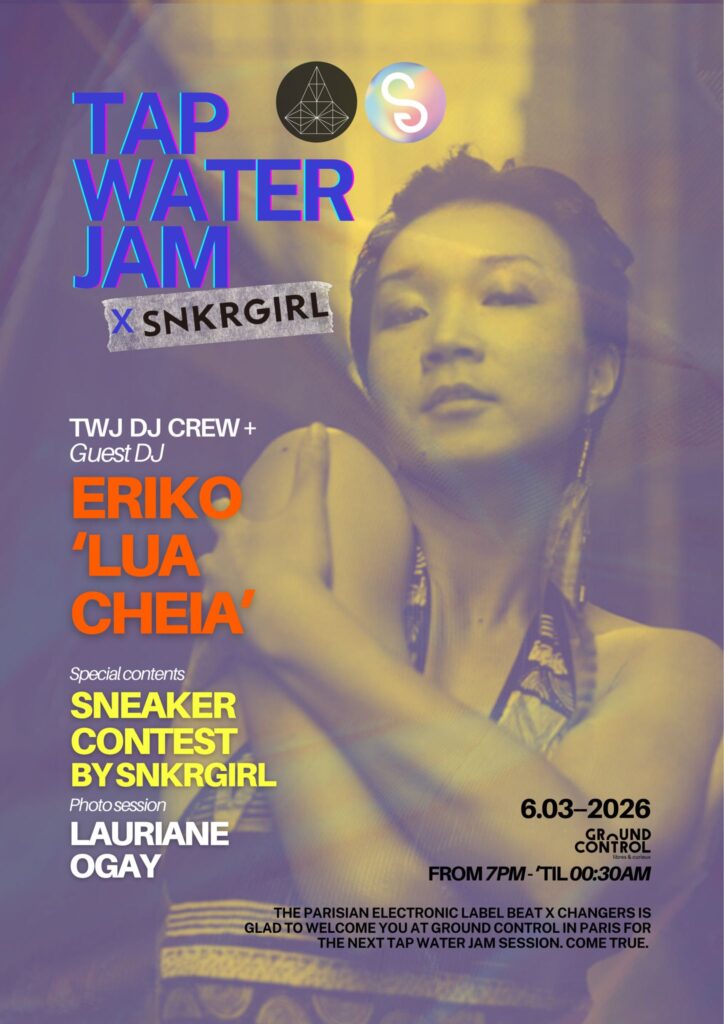 TAP WATER JAM PARIS x SNKRGIRL