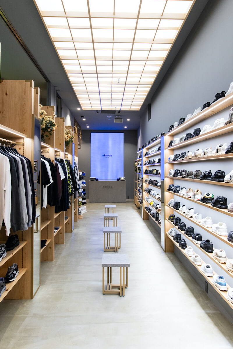 1月31日オープン｜atmos銀座店がリニューアルオープン”江戸”をテーマに洗練された新空間が誕生