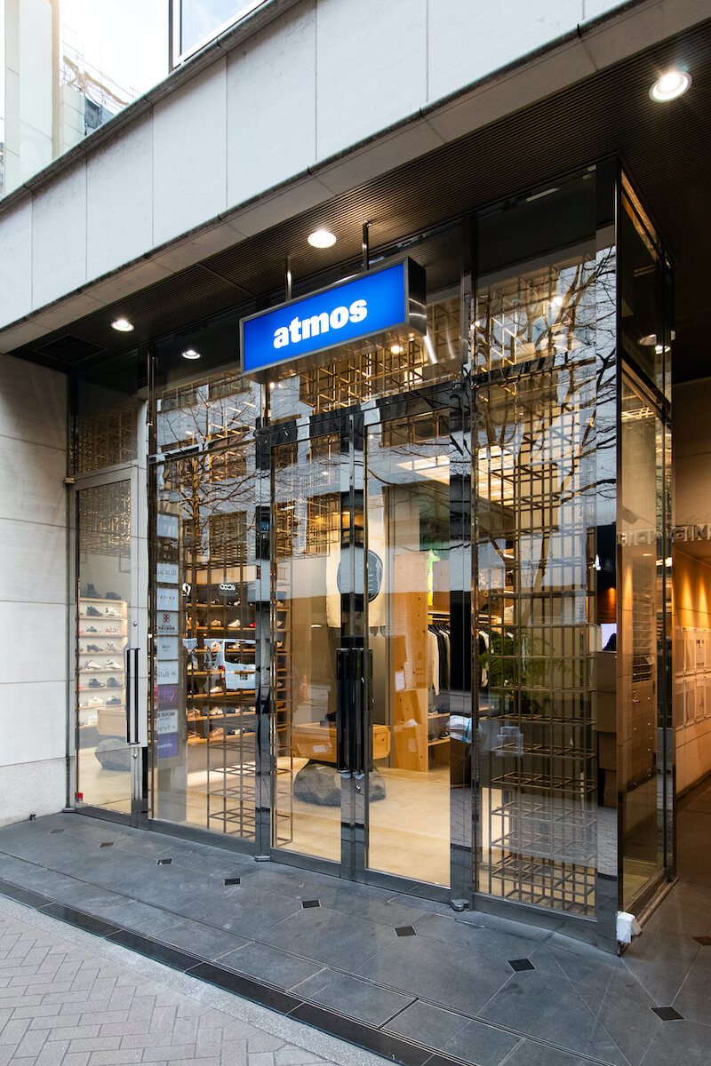 1月31日オープン｜atmos銀座店がリニューアルオープン”江戸”をテーマに洗練された新空間が誕生