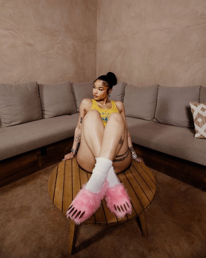 Bravest Studios Pink Bear Claws Mule " Valentine's Day"