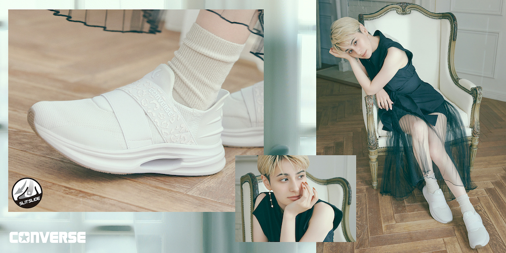 発売中｜CONVERSEのハンズフリーシューズ「CAVESTAR SLIT SLIDE」に2026春夏モデルが登場