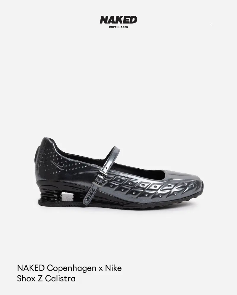Naked Copenhagen x Nike Shox Z Calistra "Black/Off White"