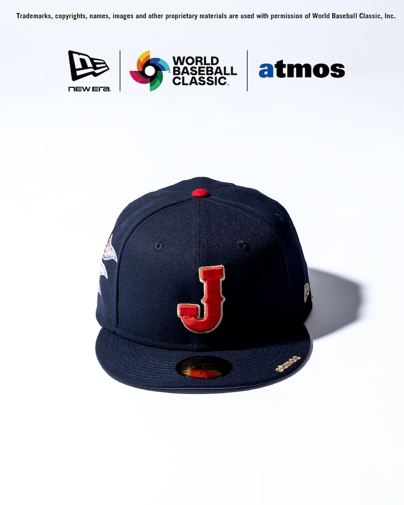 2月25日発売｜New Era × World Baseball Classic™ × atmos トリプルコラボレーションキャップ
