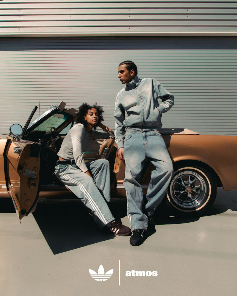 3月13日発売｜atmos別注のadidas Originals 人気のFIREBIRDのデニムデザインが発売