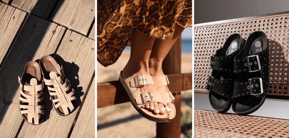 4月7日発売|GENUINS アニマル柄やニュートラルカラーの新作レザーサンダルが登場