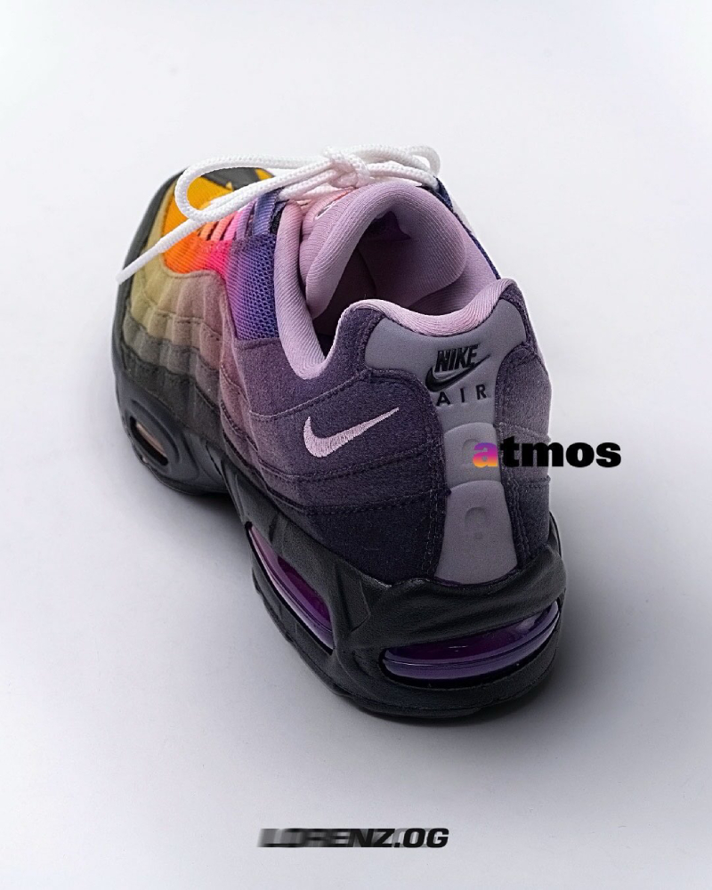 4月25日,26日展示会開催｜LORENZ.OG x Nike Air Max 95 for atmos 定価・抽選・販売店舗情報