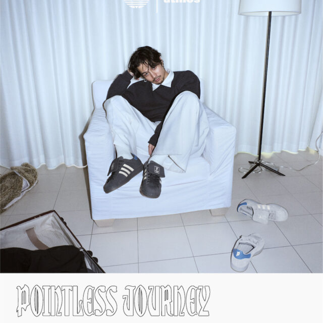 4月25日発売｜常田大希が主宰するPOINTLESS JOURNEYとadidas Originals × atmos によるトリプルコラボレーション