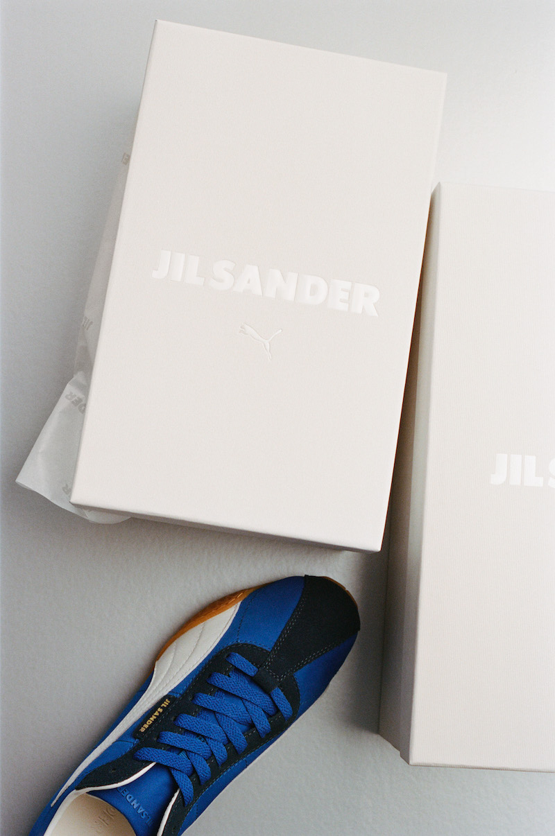4月8日発売｜Puma x JIL SANDER "K-Street TN Suede Jil Sander" 精緻さとダイナミズムを兼ね備えたデザイン