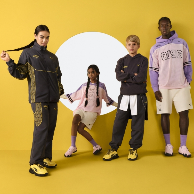 4月2日発売｜PUMA x Pokémon 太陽と月光の対比を表現したコラボレーション