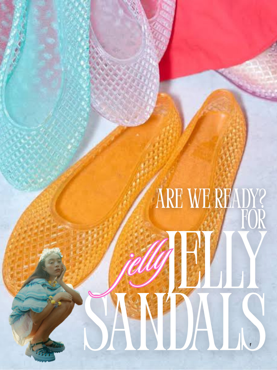 2026トレンド】Jelly Sandals (ジェリーサンダル)に注目☆