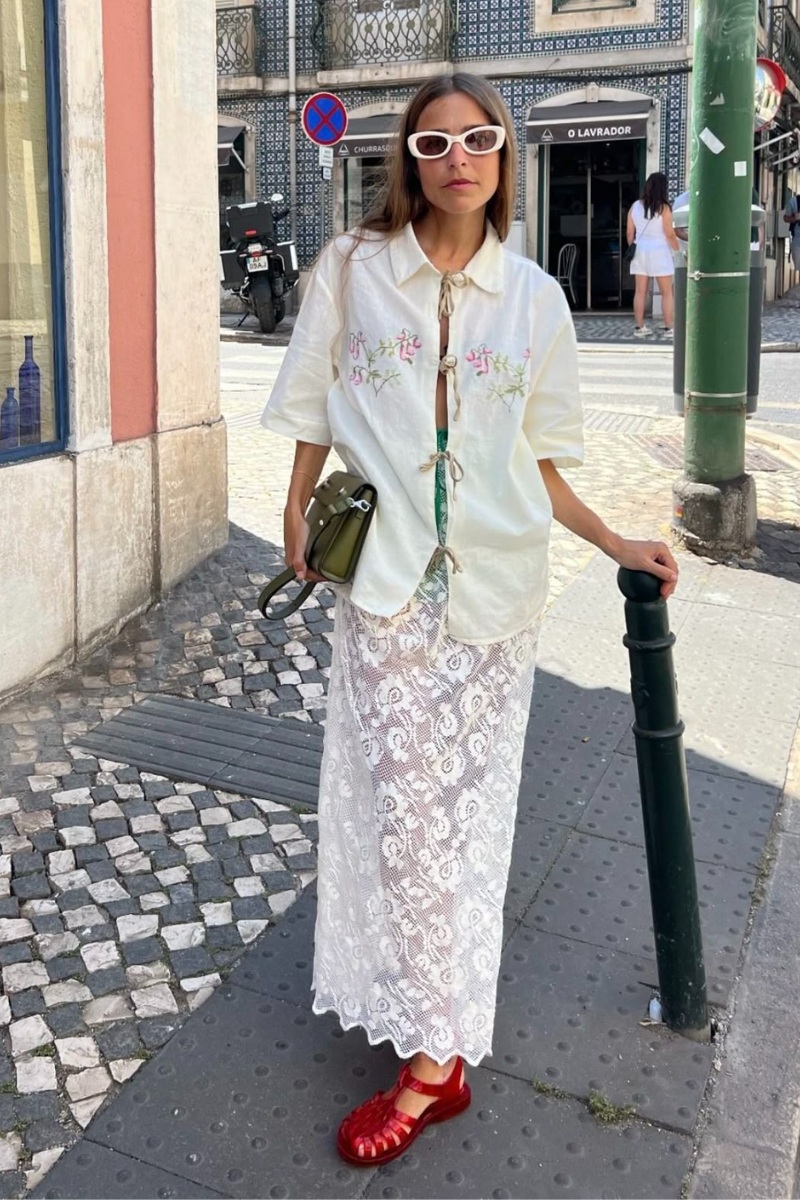 Jelly Sandals styling