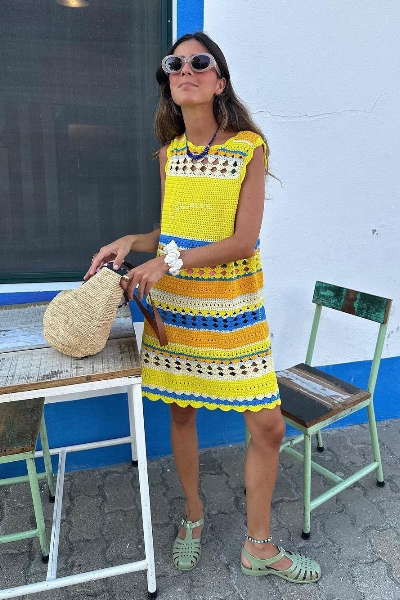 Jelly Sandals styling