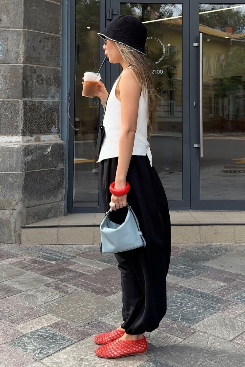 Jelly Sandals styling