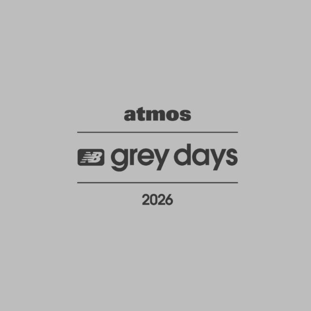 New Balance 2026年「grey days」キャンペーンが今年もatmosで始動