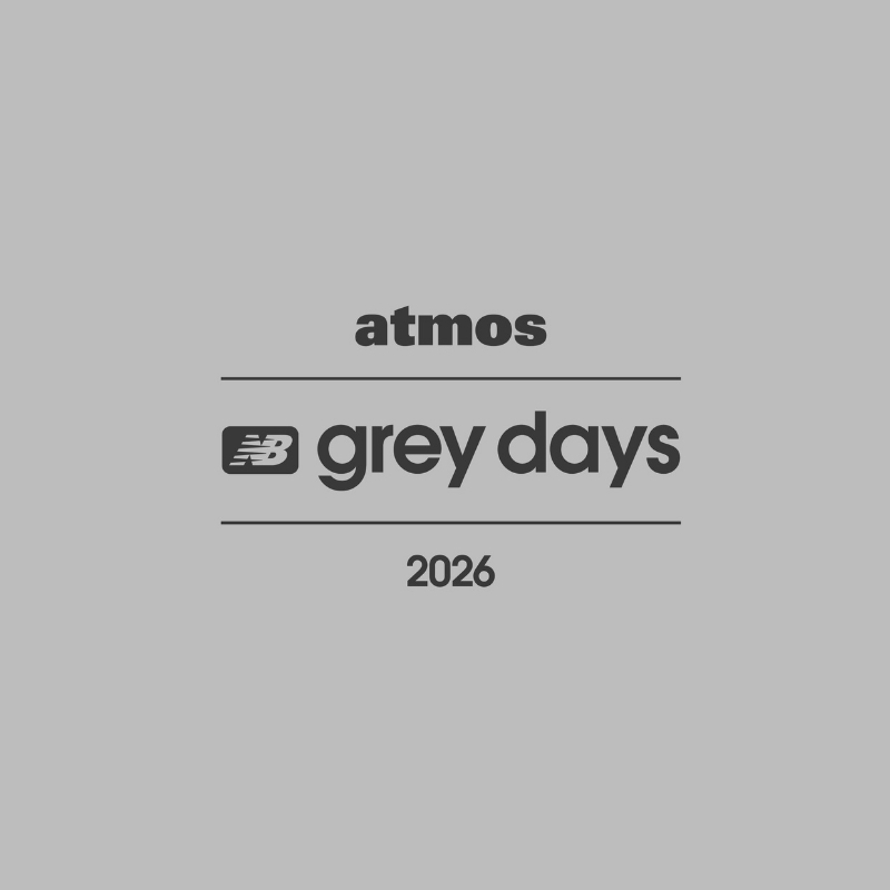 New Balance 2026年「grey days」キャンペーンが今年もatmosで始動