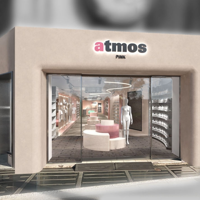 7月4日オープン｜「atmos pink flagship Harajuku」店が2026年7月4日(土)に移転・リニューアルオープン