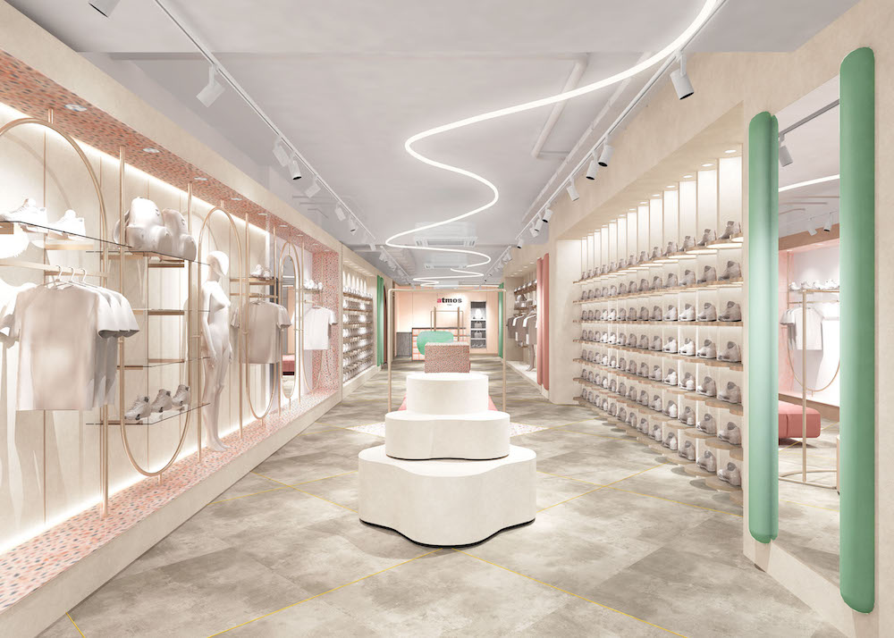 7月4日オープン｜「atmos pink flagship Harajuku」店が2026年7月4日(土)に移転・リニューアルオープン