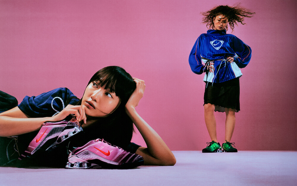 6月13日発売｜Forget-me-nots × Nike T90 SHOX MAGIA コラボレーションスニーカー