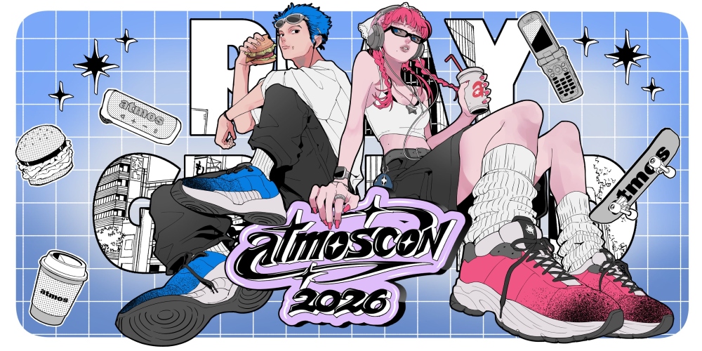 10/31,11/1開催｜『atmoscon 2026』スニーカー、音楽、ファッションが融け合う、体験する都市型カルチャーフェス