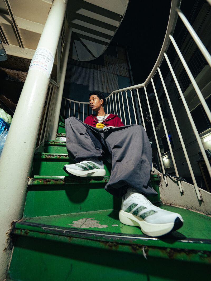 10月16日発売｜adidas Originals『ADIZERO EVO SL G-SNK』atmos別注デザインが発売