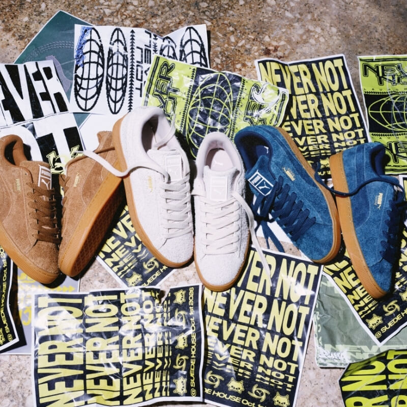 10月1日発売｜Puma「NEVER NOT SUEDE」キャンペーンから「SUEDE FOREVER」シリーズの新色を発売